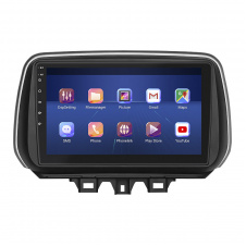 Штатная магнитола Lesko Hyundai Tucson III Рестайлинг 2018-2021г 10" 2/32Gb 4G Wi-Fi GPS Top (10610-52952)