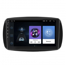 Штатная магнитола Lesko для Smart Fortwo III 2014-н.в. IPS 9" 1/16Gb Wi-Fi GPS Base (10274-53345)