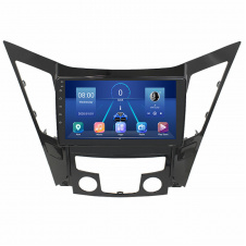 Штатная магнитола Lesko Hyundai Sonata VI YF 2009-2014 9" 6/128Gb 4G Wi-Fi GPS Top (8434-57353)