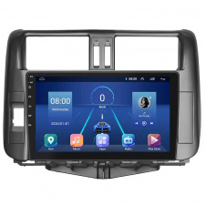 Штатная магнитола Lesko Toyota Land Cruiser Prado 150 Series 2009-2013 9" 6/128Gb 4G Wi-Fi GPS Top (10968-65230)