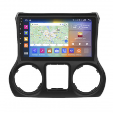 Магнитола Lesko Jeep Wrangler III JK 2007-2018 IPS 10" 2/32Gb CarPlay 4G Wi-Fi GPS Prime (10258-53047)