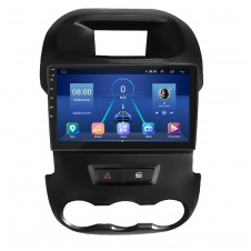 Штатная магнитола Lesko 9" Ford Ranger III 2011-2015 6/128Gb 4G Wi-Fi GPS Top (9465-43618)