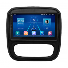 Штатная магнитола Lesko Nissan NV300 2016-н.в. 9" 6/128Gb 4G Wi-Fi GPS Top