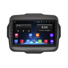 Штатная магнитола Lesko Jeep Renegade I Рестайлинг 2018-н.в. 9" 2/32Gb Wi-Fi GPS Base (10255-54877)