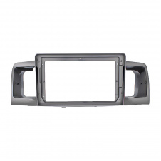 Переходная рамка Lesko 9" Toyota Corolla 2001-2006 Серебристый (8912-37927)