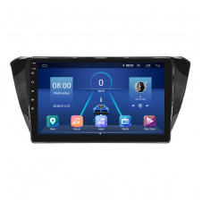 Штатная магнитола Lesko 10" Skoda Superb III Рестайлинг 2019-н.в. 6/128Gb 4G Wi-Fi GPS Top (9411-43818)