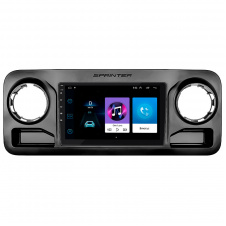 Штатная магнитола Lesko Mercedes-Benz Sprinter III W907/910 2018-н.в. 10" 1/16Gb Wi-Fi GPS Base (10708-57569)