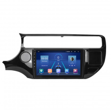Штатная магнитола Lesko Kia Rio III Рестайлинг 2015-2017 9" 6/128Gb 4G Wi-Fi GPS Top Киа