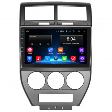 Штатная магнитола Lesko для Jeep Compass I 2006-2010 экран 10 2/32Gb Base