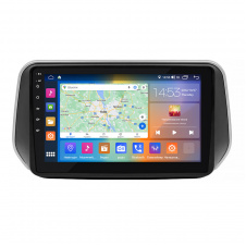 Штатная магнитола Lesko 10" Hyundai Santa Fe IV 2018-2021 4/64Gb CarPlay 4G Wi-Fi GPS Prime (8943-47726)