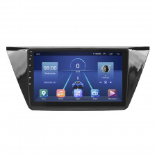 Штатная магнитола Lesko Volkswagen Touran III 2015-н.в. 10" 2/32Gb 4G Wi-Fi GPS Top (10584-54031)