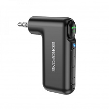 Автомобильный приемник Borofone BC35 Wideway AUX BT receiver 3.5 mm 150 mAh 10 ч Black