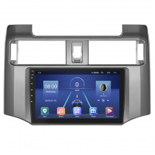 Штатная магнитола Lesko Toyota 4Runner V 2009-2013 9" 6/128Gb 4G Wi-Fi GPS Top (10700-57605)