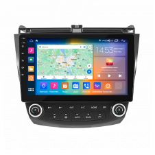 Штатная магнитола Lesko 10" Honda Accord VII Рестайлинг 2005-2008 4/64Gb CarPlay 4G Wi-Fi GPS Prime (8432-47612)