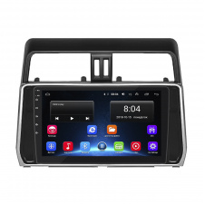 Штатная магнитола Lesko 10" для Toyota Land Cruiser Prado 150 Series Рестайлинг 2 2017-2020 2/32Gb Wi-Fi GPS (9686-49857)