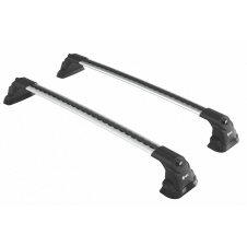 Автобагажник на крышу Turtle AIR3 Premium для BMW 1-series E81 2007-2011 Серый