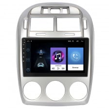 Штатная магнитола Lesko для Kia Cerato I Manual AC 2003-2007 9" 1/16Gb Wi-Fi GPS Base (11763-65356)