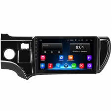 Штатная магнитола Lesko Toyota Aqua I Рестайлинг 2 2017-2021 9" 2/32Gb Wi-Fi GPS Basе (10876-59648)