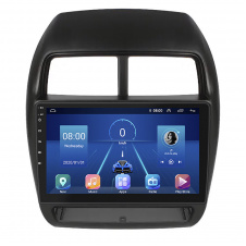 Штатная магнитола Lesko для Mitsubishi ASX I Рестайлинг 3 2020-н.в. 10" 6/128Gb 4G Wi-Fi GPS Top (11800-69677)