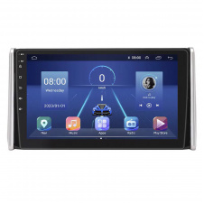 Штатная магнитола Lesko Toyota RAV4 V XA50 2018-н.в. 10" 6/128Gb 4G Wi-Fi GPS Top (9271-54020)