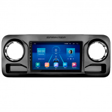 Штатная магнитола Lesko Mercedes-Benz Sprinter III W907/910 2018-н.в. 10" 6/128Gb 4G Wi-Fi GPS Top (10708-57576)