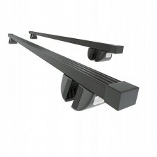 Автобагажник на рейлинги FIAT Panda mk II; 4x4, SUV 2003-2011 Amos Futura str 1.3