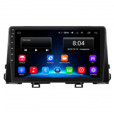 Штатная магнитола Lesko Kia Morning III 2017-н.в. 9" 2/32Gb Wi-Fi GPS Base (10515-55005)