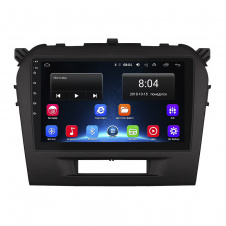 Штатная магнитола Lesko Suzuki Vitara II 2014-2019 9" 2/32Gb Wi-Fi GPS Base (10284-55116)