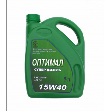 Масло моторное Optimal Супердизель 15W40 API CG-4 5 л