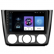 Магнитола Lesko для BMW 1 серии I (E81/E82/E87/E88) Рестайлинг Manual AC 2007-2011 9" 1/16Gb Wi-Fi GPS Base (12338-74322)