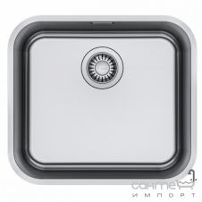 Прямоугольная кухонная мойка под столешницу Franke Smart SRX 110-45 122.0739.592 полированная сталь
