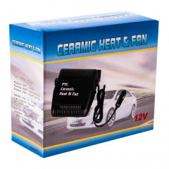 Автомобильный воздушный вентилятор Heater Fun обогреватель SG006 Черный (hub_np2_0487) Жмеринка