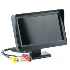Автомобильный монитор UKC Z13 LCD TFT 4.3 на две камеры Черный (hub_np2_1267) Винница