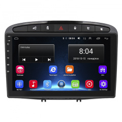 Штатная магнитола Lesko Peugeot 408 I 2012-2017 9" 2/32Gb Black/ Wi-Fi Optima GPS Android (9476-35132) Лубны