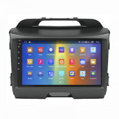 Штатная магнитола Lesko 9" Kia Sportage III 2010-2014 4/64Gb CarPlay 4G Wi-Fi GPS Prime Киев