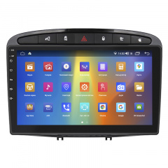 Штатная магнитола Lesko 9" Peugeot 408 I 2012-2017 4/64Gb CarPlay 4G Wi-Fi GPS Prime (9476-47998) Киев