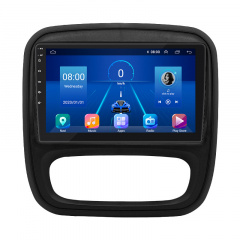 Штатная магнитола Lesko 9" Renault Trafic III 2014-2021 4/32Gb 4G Wi-Fi GPS Top (9808-45486) Біла Церква