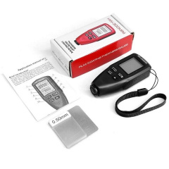 Толщиномер краски цифровой Icar HW-300 Mini 0 - 2000 мкм Fe и Nfe Черный (050738) Косов