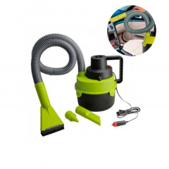 Автомобильный пылесос Vacuum Cleaner Black Wet Dry Auto с насадками Луцьк