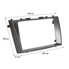 Переходная рамка для автомагнитолы Lesko Toyota Classic Camry 2006-2011 F-2168 (6512-20425) Павлоград
