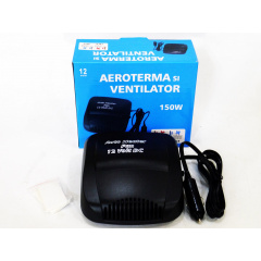 Обогреватель салона Aeroterm Auto Heater Fan 12В 150 Вт Черный (3sm_495703774) Молочанськ