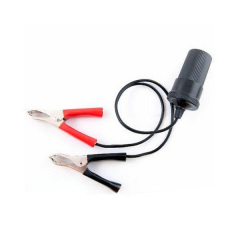 Разъем прикуривателя Uragan 90100 с зажимами АКБ Косов