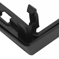 Переходная рамка Lesko Black для Audi A3 2008-2012 гг. (6683) 9" Херсон