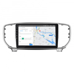 Штатная магнитола Lesko для Kia Sportage IV Рестайлинг 2018-н.в. 9" 4/64Gb/ 4G/ Wi-Fi/ CarPlay Premium Одесса