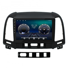 Штатная автомобильная магнитола Lesko 9" Hyundai Santa Fe (2009-2012 гг) 4+32GB 4G+CarPlay Premium Киев