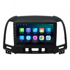 Штатная автомобильная магнитола Lesko 9" Hyundai Santa Fe (2009-2012 гг) 4+32GB 4G+CarPlay Premium Киев