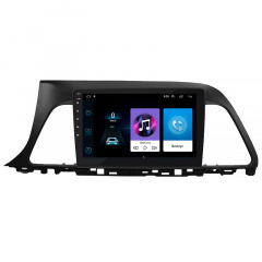 Штатная магнитола Lesko для Hyundai Sonata (2014-2019гг.) 9" 1+16Gb Wi-Fi Optima GPS Android Рівне