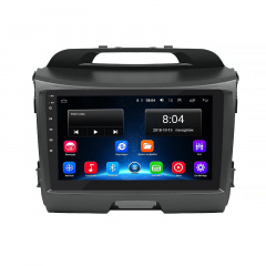 Штатная магнитола Lesko для Kia Sportage III Рестайлинг 2014-2016 экран 9" 2/32Gb/ Wi-Fi Optima GPS Android Київ