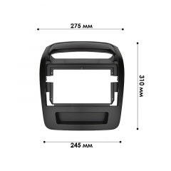 Переходная рамка Lesko 9" Kia Sorento 2012-2021 (10161-43528) Каменское