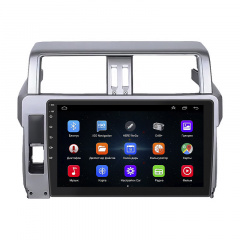 Магнитола Lesko Toyota Land Cruiser Prado 150 Series Рестайлинг 1 2013-2017г 10" 1/16Gb Wi-Fi GPS Base (9708-53994) Нежин